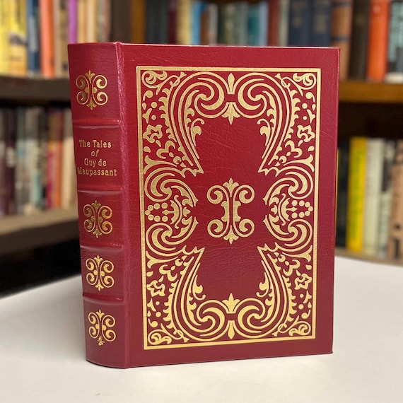 The Tales of Guy De Maupassant Easton Press Leather Illustrated Classic Literature Hardcover Book
