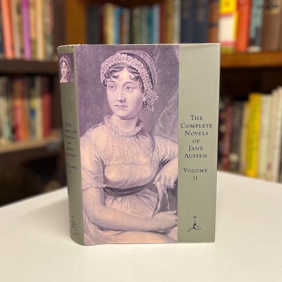 Jane Austen Modern Library Giant 1992 Complete Novels Volume 2 Includes Emma, Northanger Abbey & Persuasion Hardcover Book in Dust Jacket