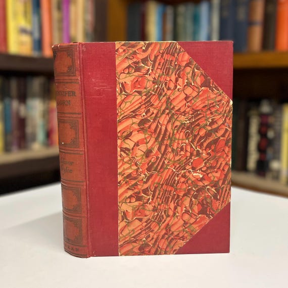Jennifer Lorn A Sedate Extravaganza Book by Elinor Wylie 1923 First Edition Hardcover Book - A Historical Satire Novel