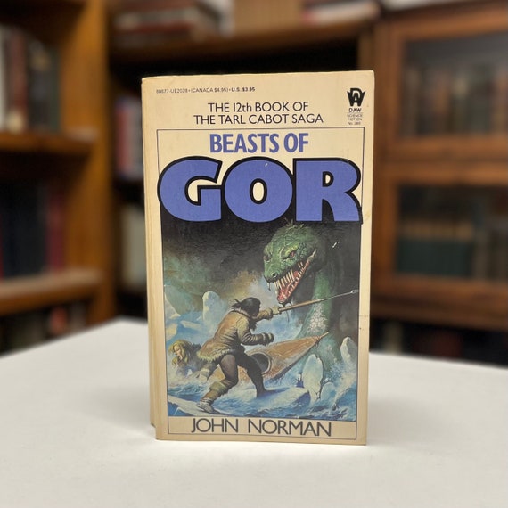 Beasts of Gor by John Norman Vintage DAW Science Fiction Paperback