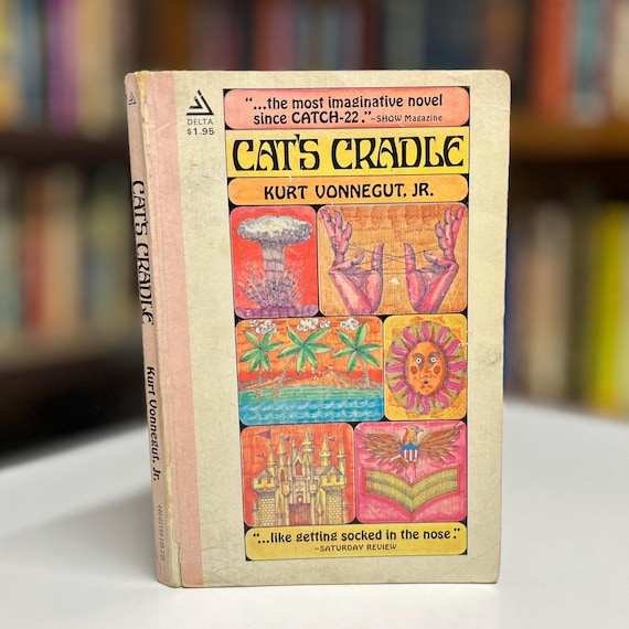 Cats Cradle by Kurt Vonnegut JR Vintage Trade Paperback 15th Printing