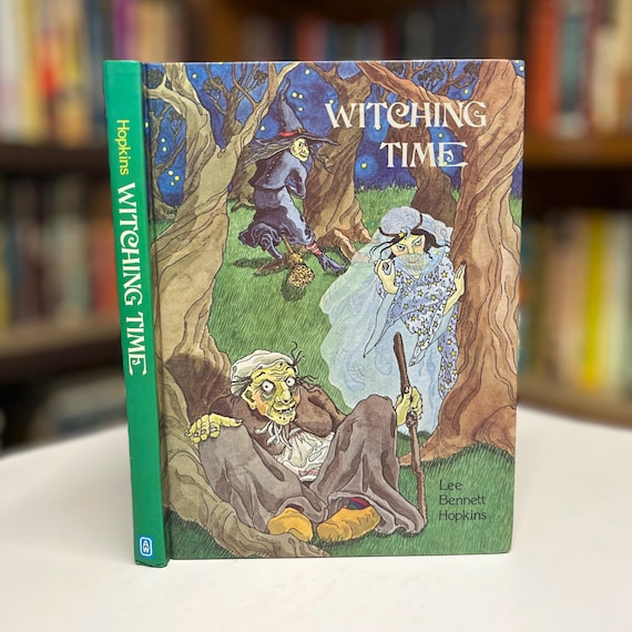 Witching Time: Mischievous Stories & Poems 1977 Illustrated Childrens Hardcover Book