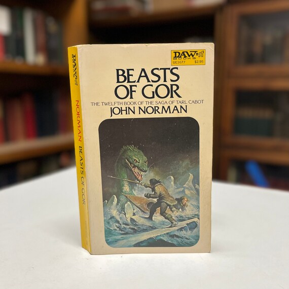 Beasts of Gor by John Norman Vintage DAW Science Fiction Paperback 1978