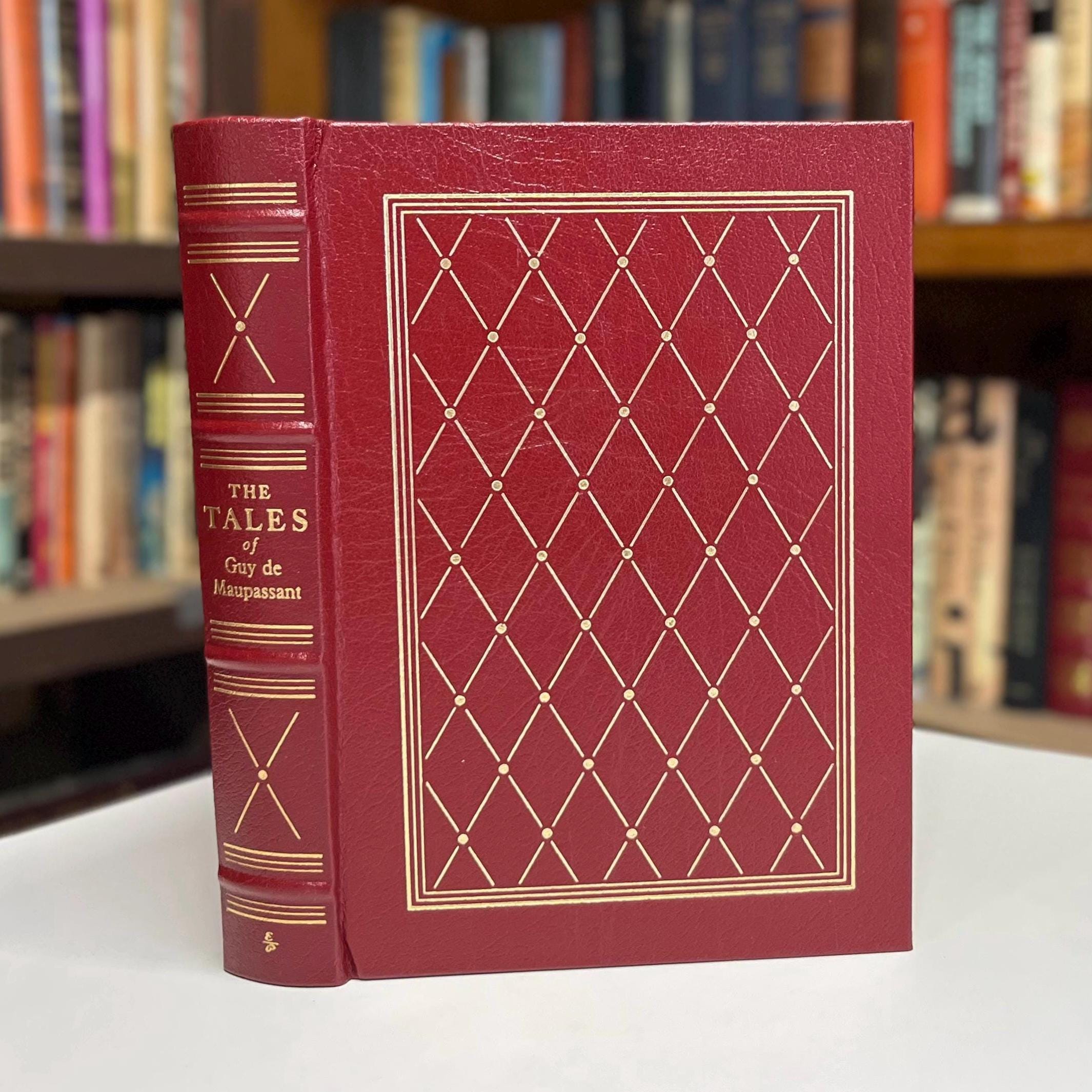 The Tales of Guy De Maupassant Easton Press Leather
