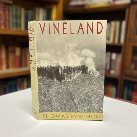 Vineland by Thomas Pynchon 1990 First Edition 1st Printing Hardcover Book in Original Dust Jacket