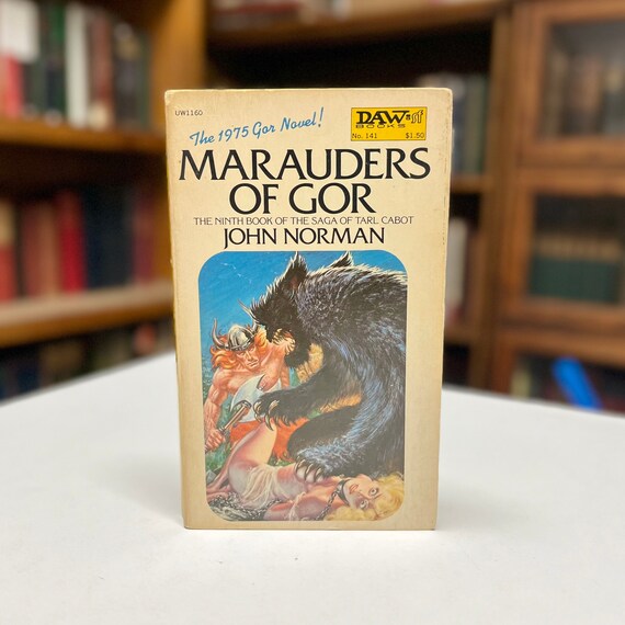 Marauders of Gor by John Norman First Printing Vintage DAW Science Fiction Illustrated Paperback 1975