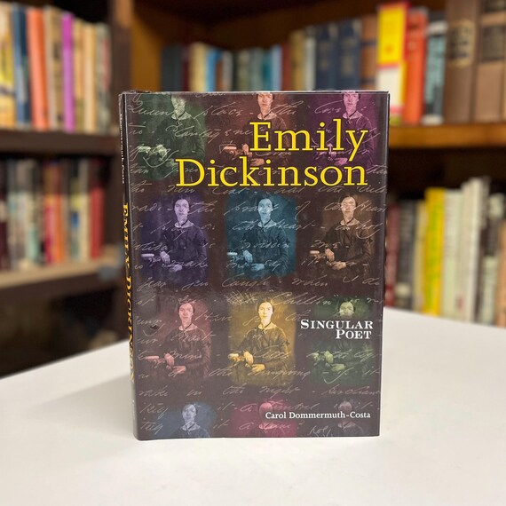 Emily Dickinson: Singular Poet by Carol Costa 1998 Illustrated Young Adult Biography Library Binding Hardcover Original Dust Jacket