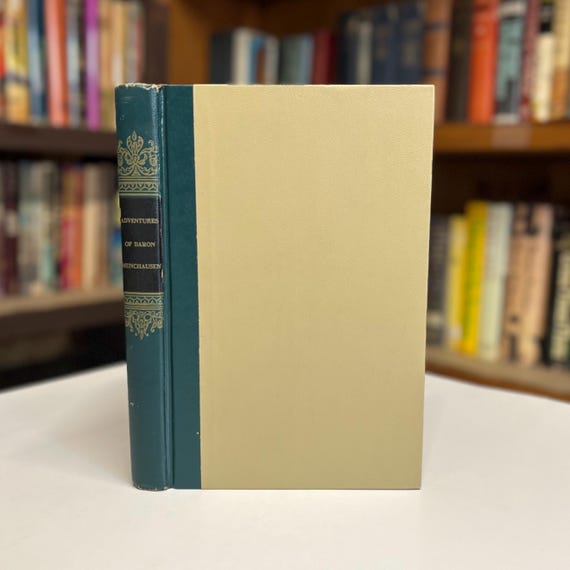 The Adventures of Baron Munchausen with Gustave Dore Illustrations Vintage Deluxe Editions Club Hardcover Book