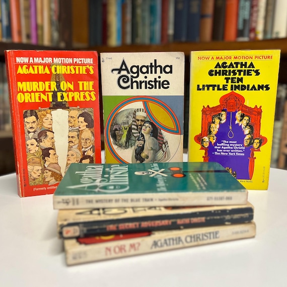 Agatha Christie Vintage Paperback Book Mystery Novels 1967-1983 Sold Individually