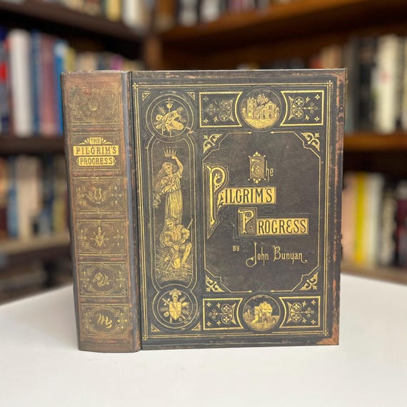 The Pilgrims Progress by John Bunyan 2005 Collectors Edition Illustrated Hardcover Book