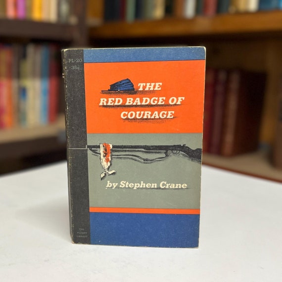 The Red Badge of Courage by Stephen Crane 1959 Pocket Library Paperback Book