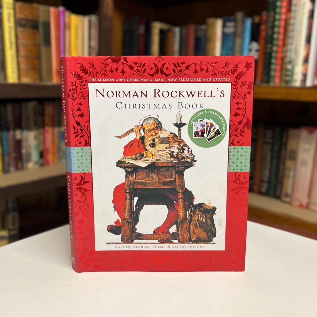 Library norman rockwells christmas book