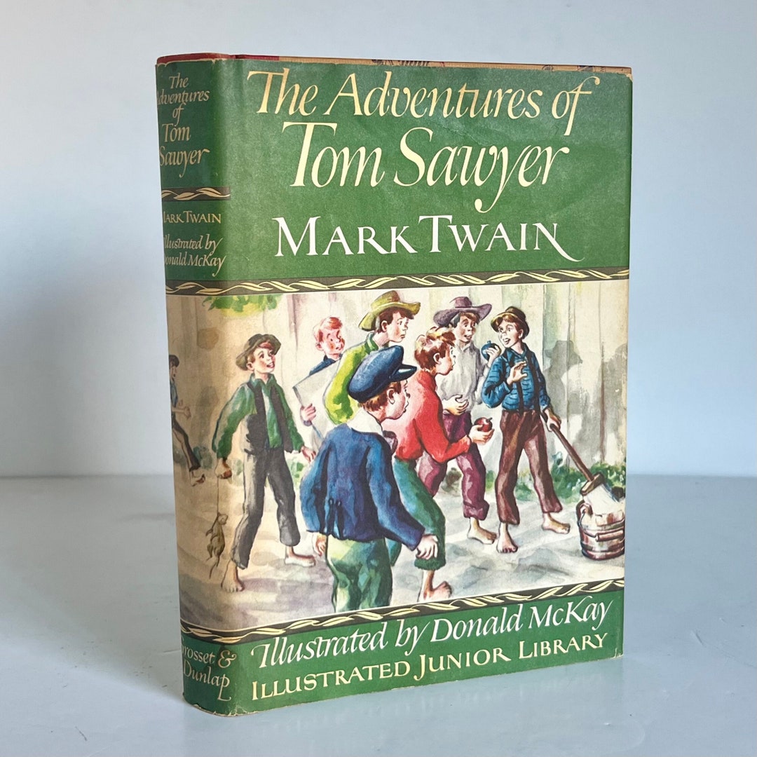 The Adventures of Tom Sawyer by Mark Twain Illustrated - Etsy