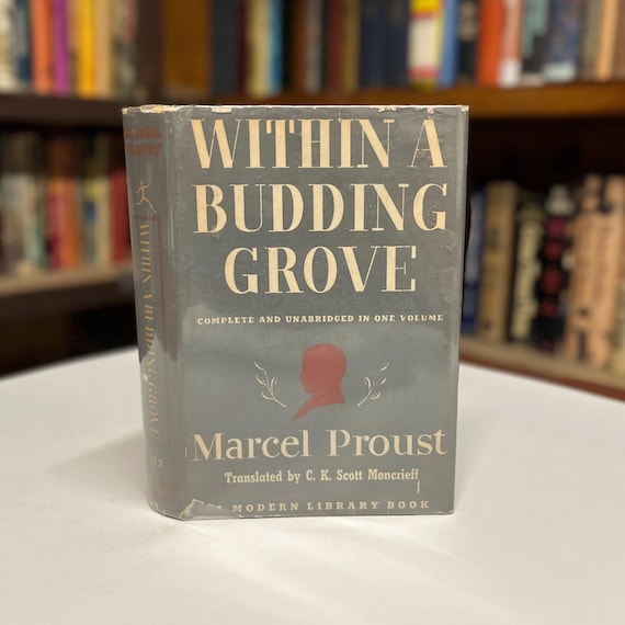 Modern Library #172 Within a Budding Grove by Marcel Proust 1951 Hardcover Book in Original Dust Jacket