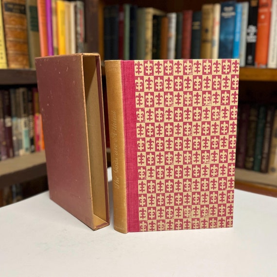 The Gods are Thirsty or A-Thirst by Anatole France 1942 Illustrated Heritage Press Hardcover Book in Original Slipcase with Pamphlet