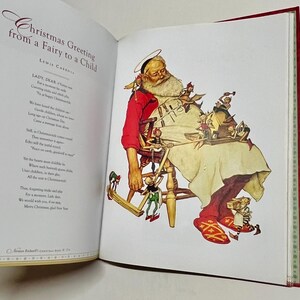 Library norman rockwells christmas book