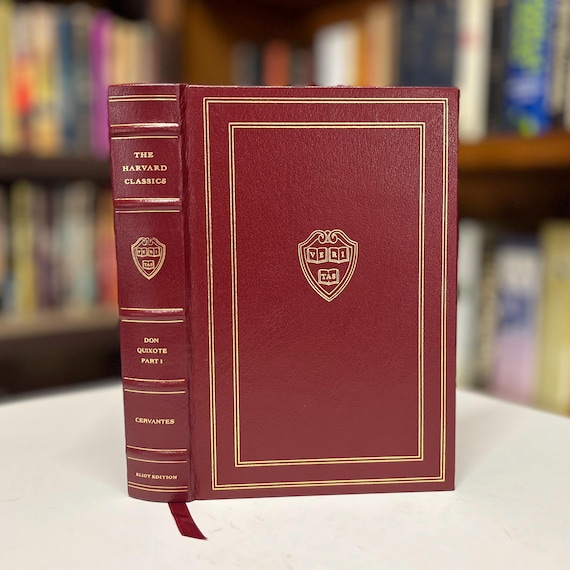 Easton Press Don Quixote Part 1 by Miguel De Cervantes (Harvard Classics Millennium Edition) Illustrated Leather Hardcover Book