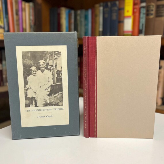 Truman Capote: The Thanksgiving Visitor 1968 Hardcover Book in Original Slipcase