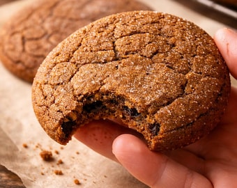 Meilleure vente ! 2 livres de biscuits mous à la mélasse - (boîte de boulangerie artisanale)