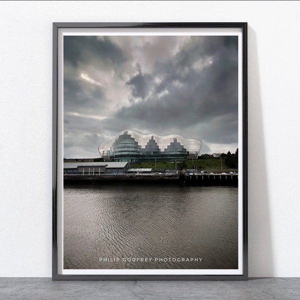 Sage Gateshead Photo Print, Architecture Art, Newcastle Gift, Landscape Photography, Wall Decor, North East City Print