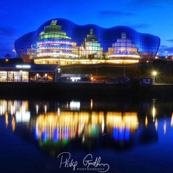 The Sage Gateshead Photo, Newcastle Photo, Long Exposure Photo,  Newcastle Gift, Photographic Print, Landscape Art, Wall Art, Home Decor