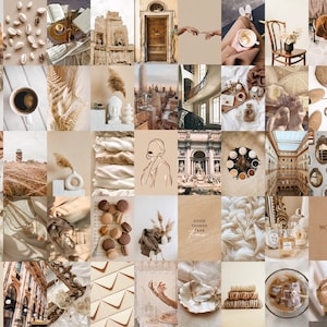 May include: A collage of images in beige, brown, and white tones. The images include architecture, nature, and abstract designs. The text "Good Things Take Time" and "Women" are visible in the collage.
