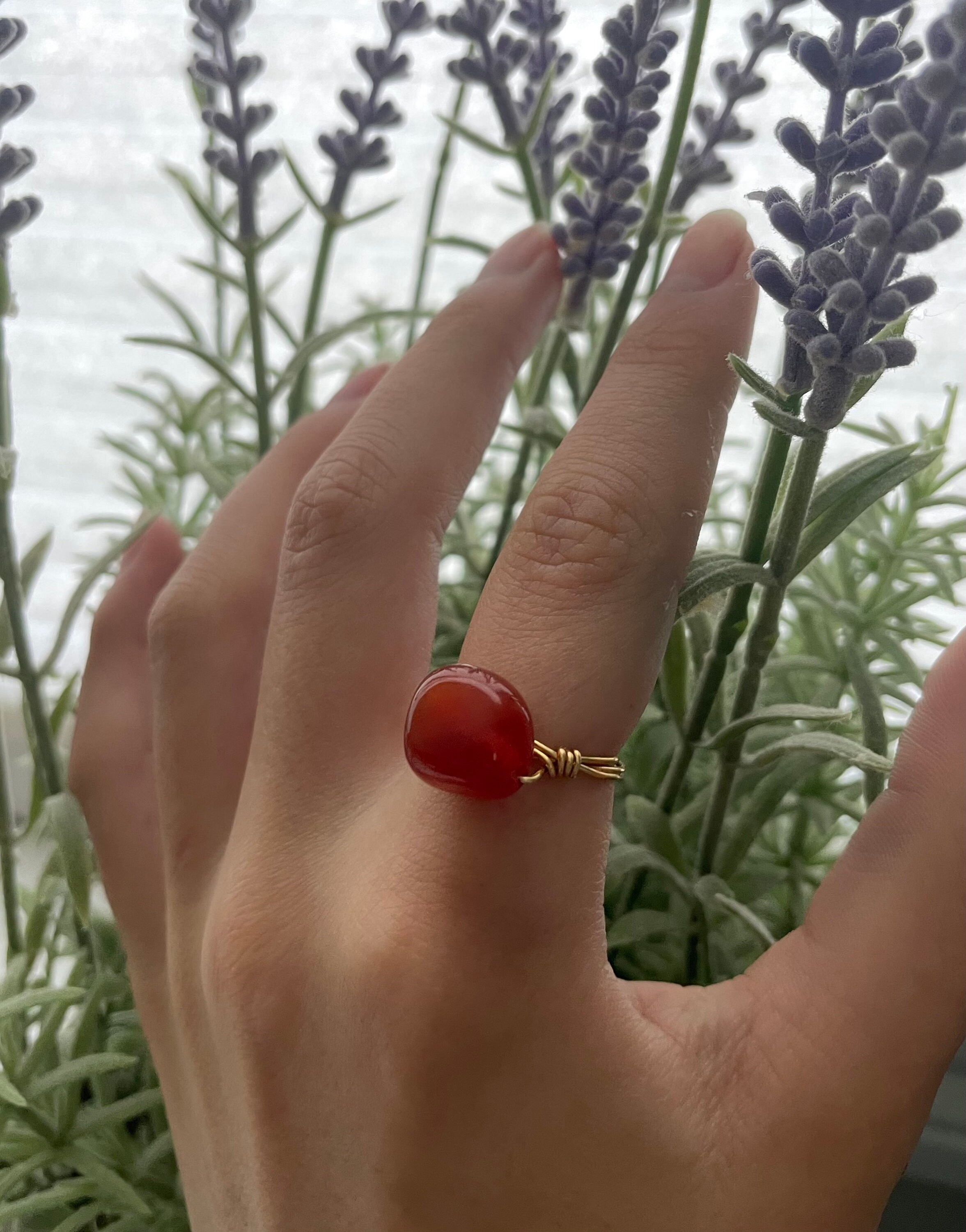 crystal rings for protection