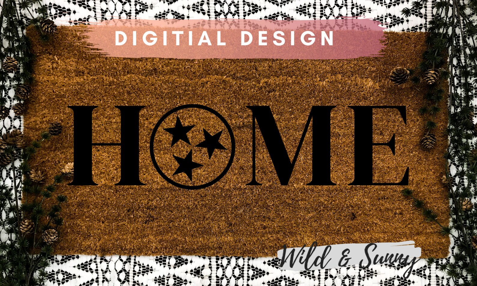 Tennessee Home Digital Svg Dxf Png Pdf Sweet | Etsy