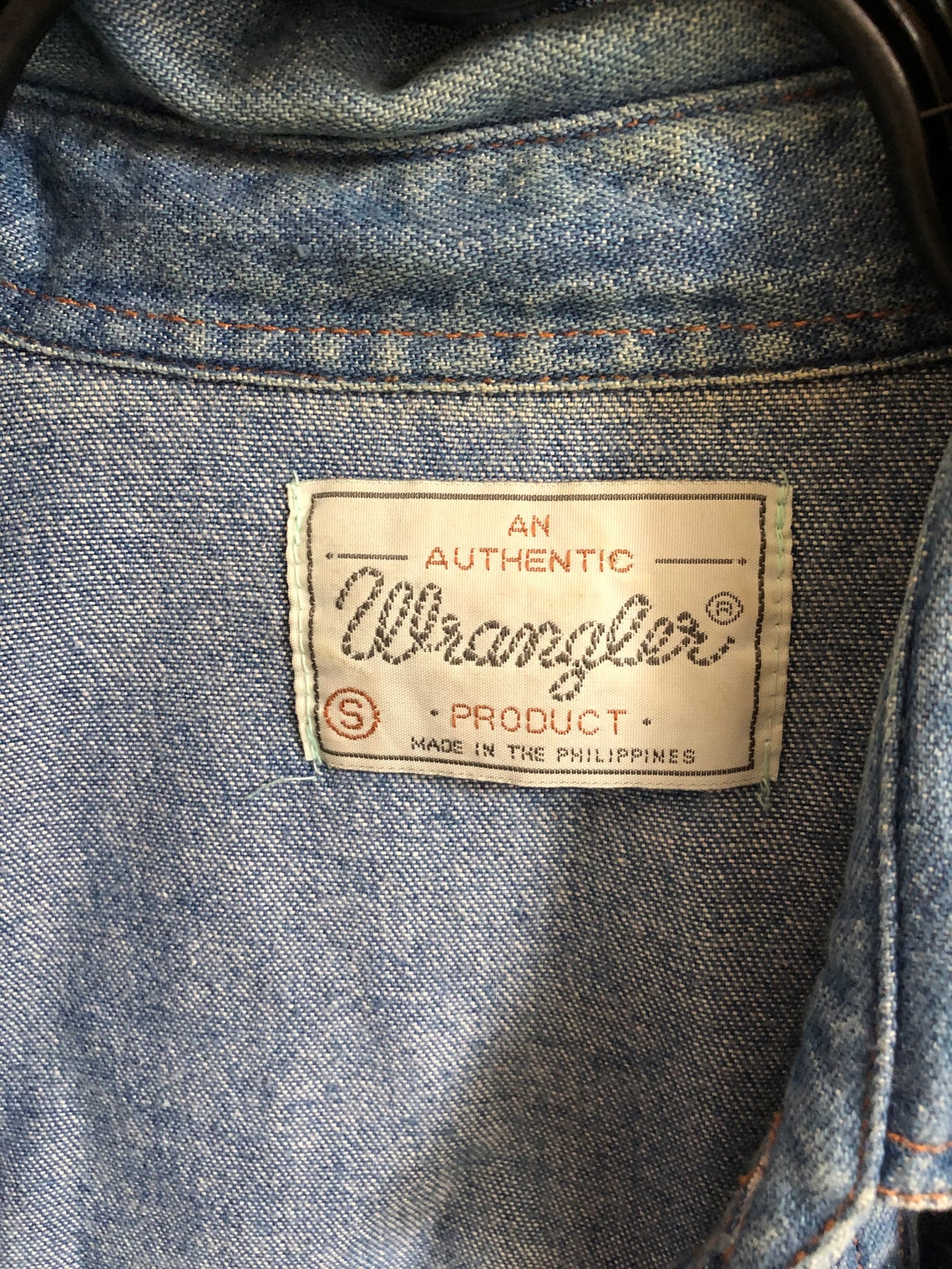 Vintage wrangler jacket size S | Etsy