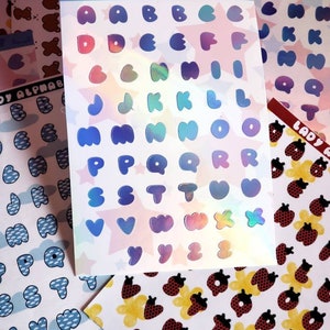 Alphabet Stickers