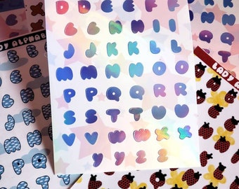Alphabet Stickers
