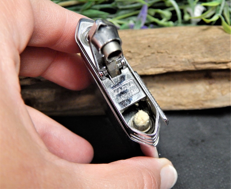 Vintage Magnalux Electric Fuel Lighter With Flashlight Etsy