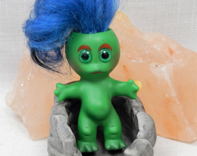 Blue Moon Goon with Green Hair - wide 4