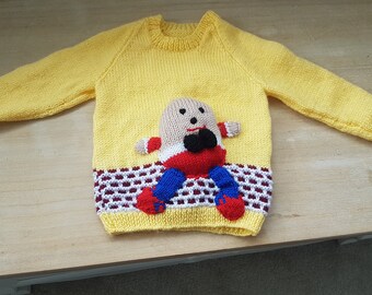 Humpty Dumpty Jumper - Etsy UK