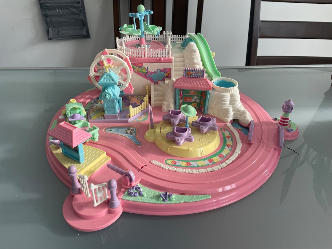 Mimi and the Goo Goo's Amusement Park Playset, 1990s Toy (with Box