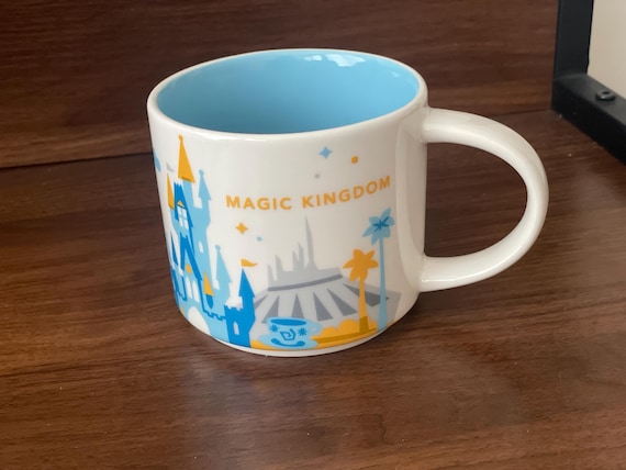 Retired Starbucks Disney Parks Magic Kingdom You Are Here