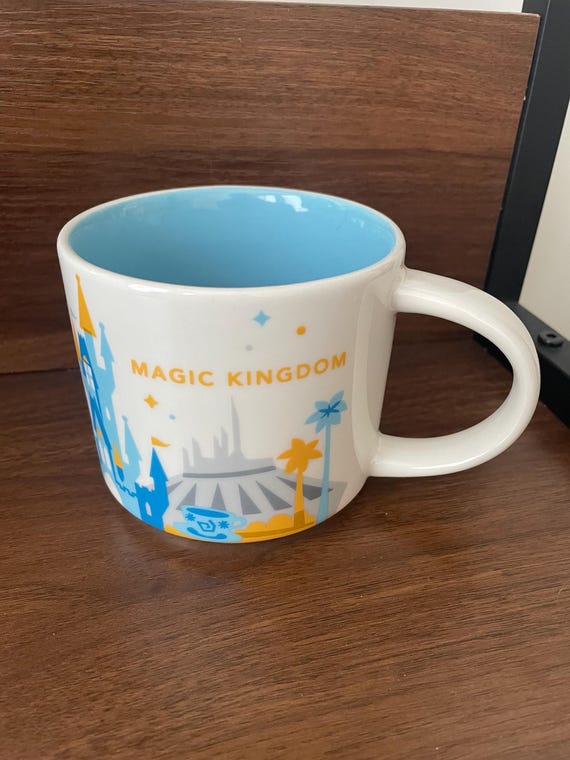 Retired Starbucks Disney Parks Magic Kingdom You Are Here