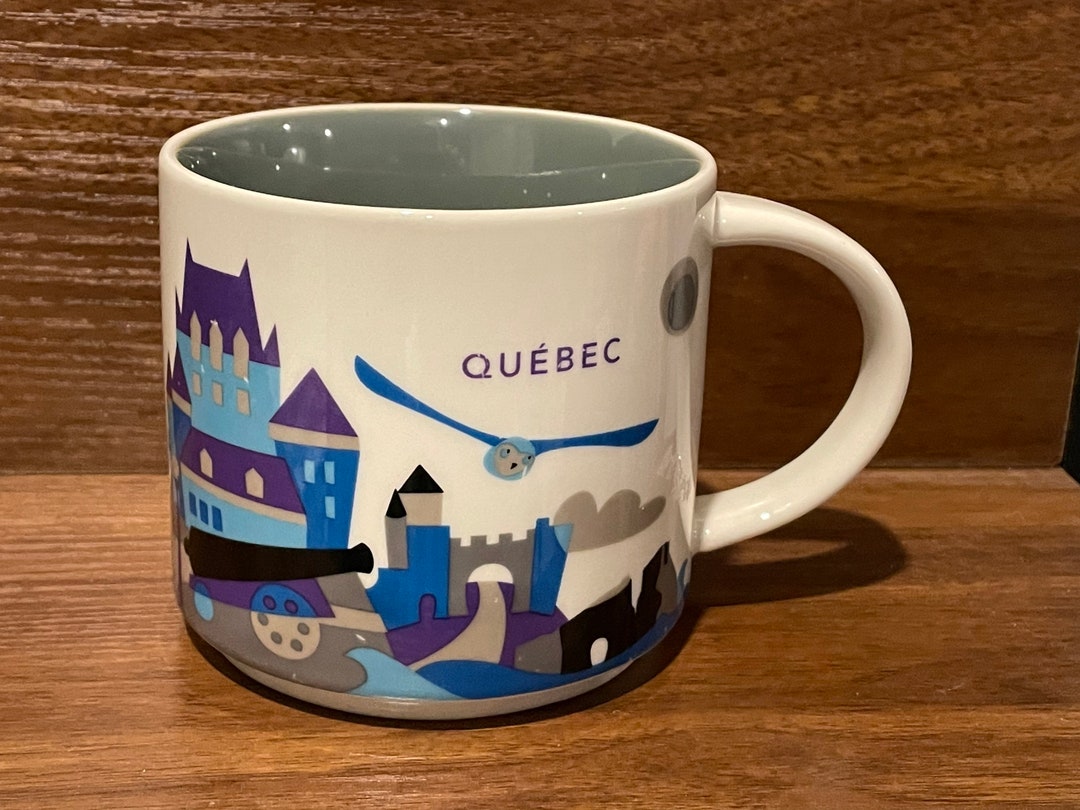 Starbucks Quebec You Are Here Collection 14 FL OZ Cup Mug 2016 Etsy