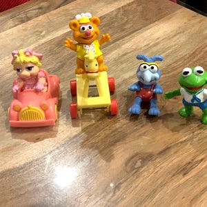 Jouets pour bébés McDonald's Muppet vintage (années 1990)