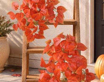 UV Resistant Artificial Hanging Plants, Realistic Greenery for Outdoor Patio Garden (2PCS/4PCS)