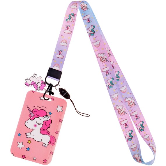 Cute Id Card Holder Lanyard