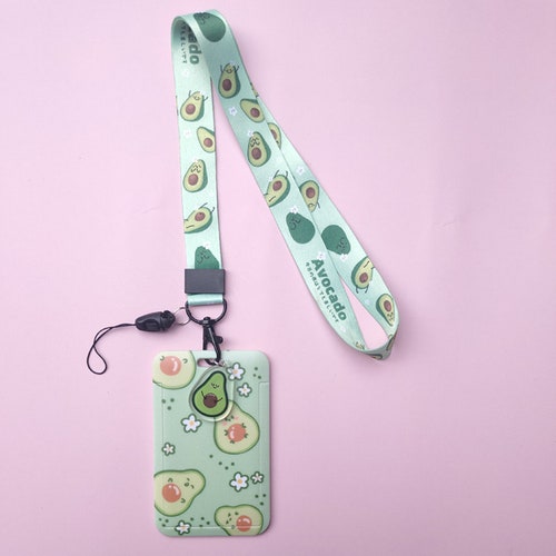 Card Holder Id Case Badge Neck Strap Lanyard