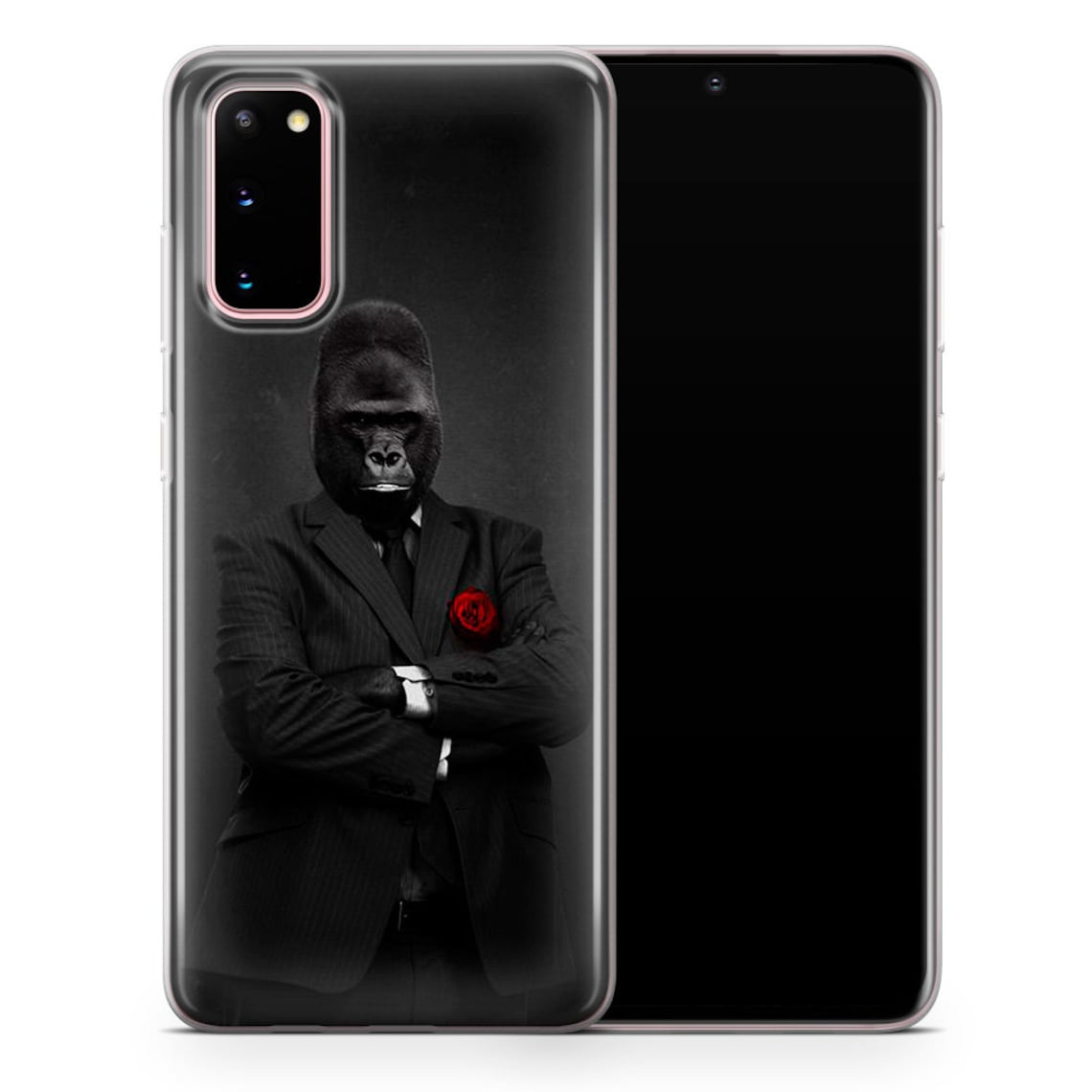 Gorilla Monkey Phone Case For Samsung S10 Samsung Note 9 Etsy