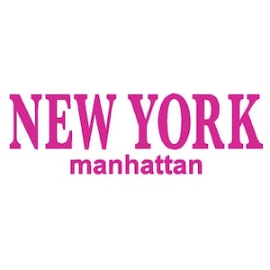 New York Manhattan Embroidery Download