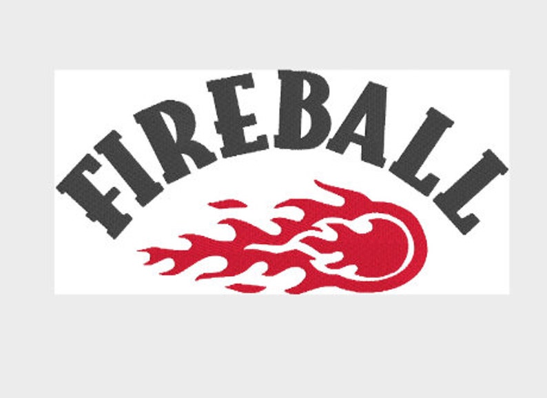 Fireball Logo Embroidery Download