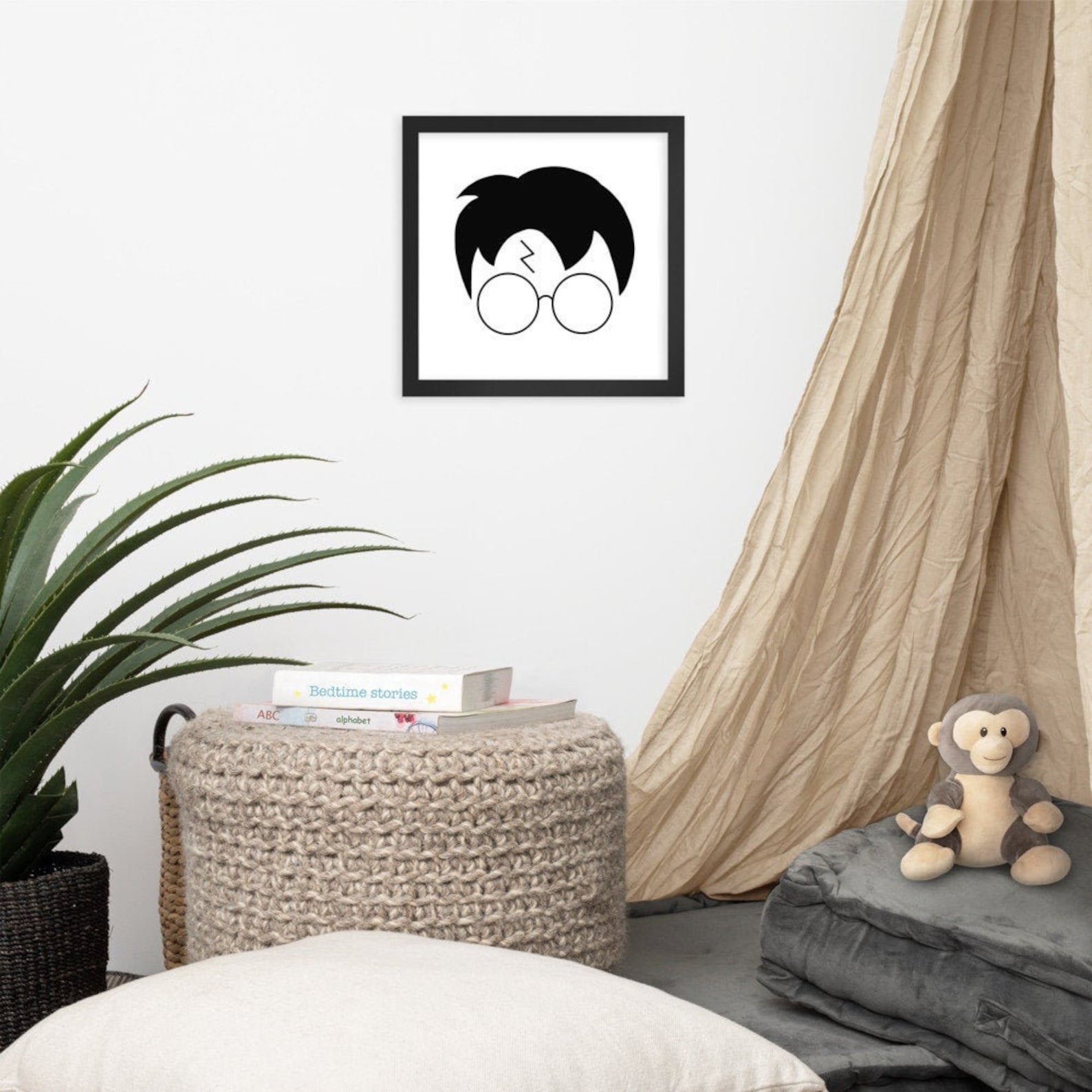 Harry Potter wall art Harry Potter digital art digital Etsy