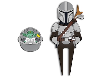 Divot|Pitch Repair Tool and Ball Marker Set - Mando