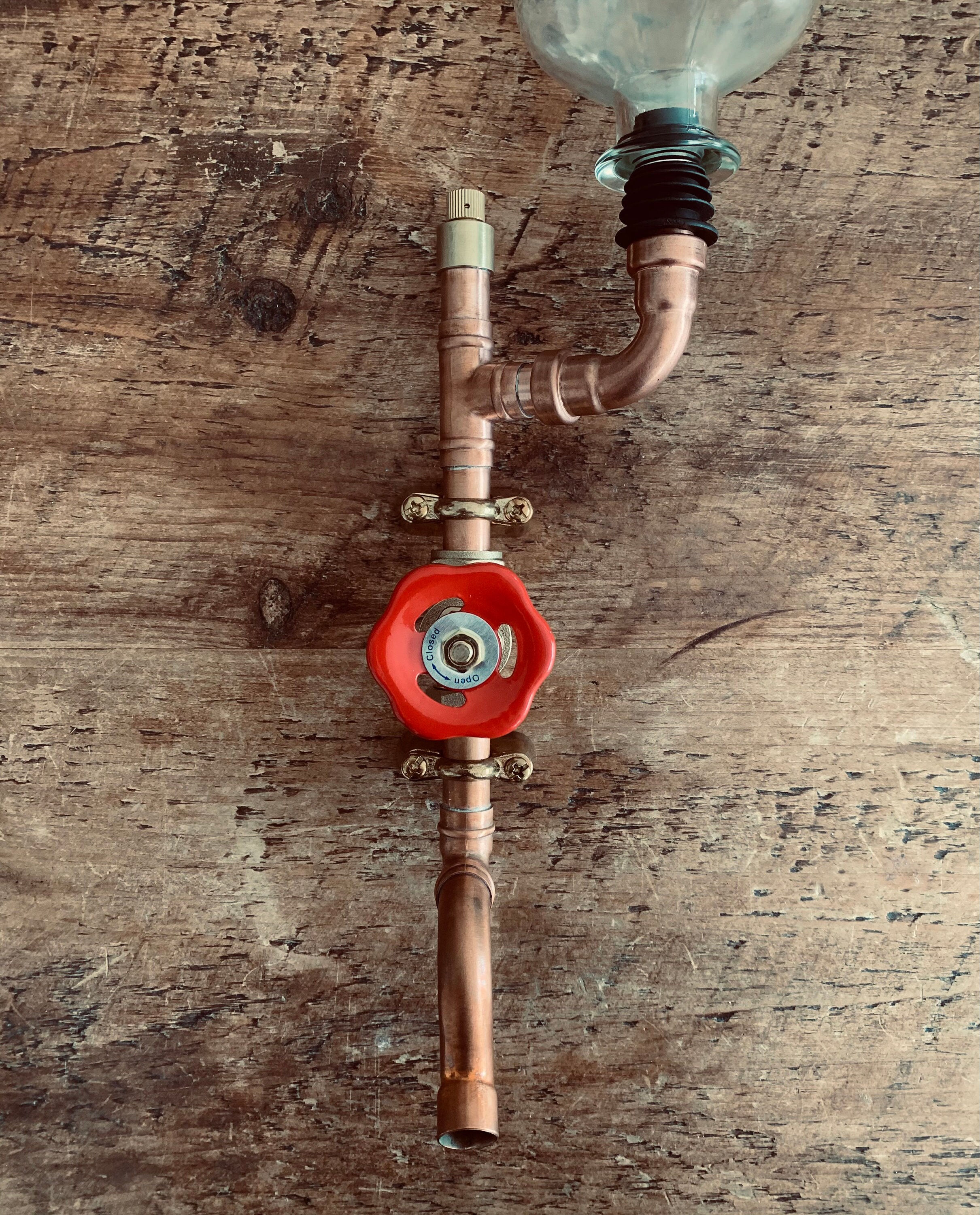 Rustic Copper Bar Optics 'Coptics' Home Bar Drinks Etsy