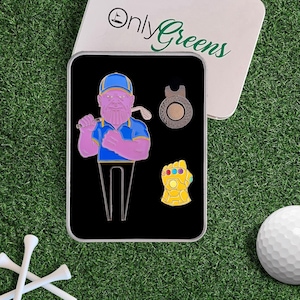 Divot/Pitch Repair Tool and Ball Marker Set - Gauntlet Golfer