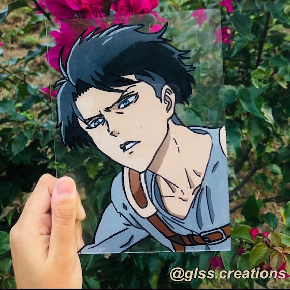 Custom Anime Glass Painting Etsy